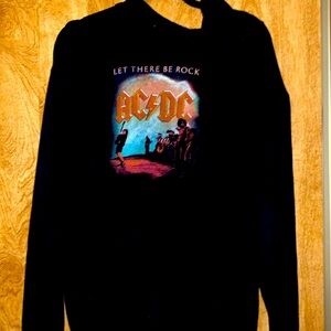 AC/DC, XL, Black hoodie